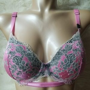 💖NWT VS 32dd Dream Angels Lined Demi Bra